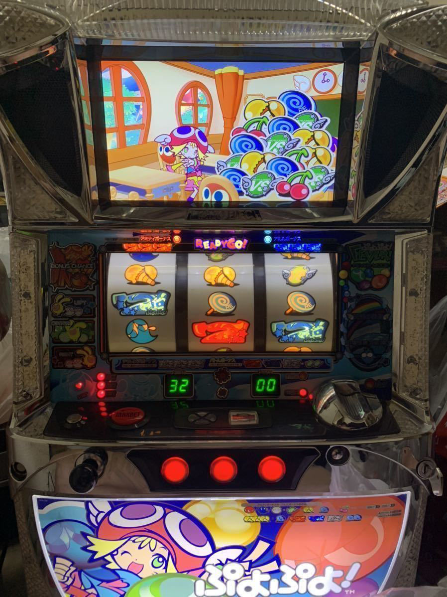 Yahoo!オークション - 【引き取り限定】パチスロ実機 ぷよぷよ Yahoo!オークション - 【引き取り限定】パチスロ実機 ぷよぷよ