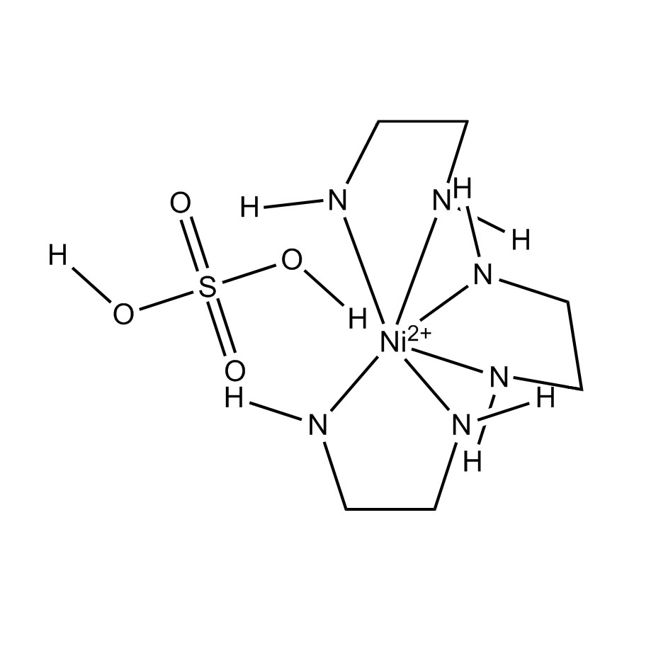トリス(エチレンジアミン)ニッケル(II)硫酸塩1g C6H20N6NiO4S [Ni(en)3]SO4 有機化合物 試薬 化学薬品 販売 購入
