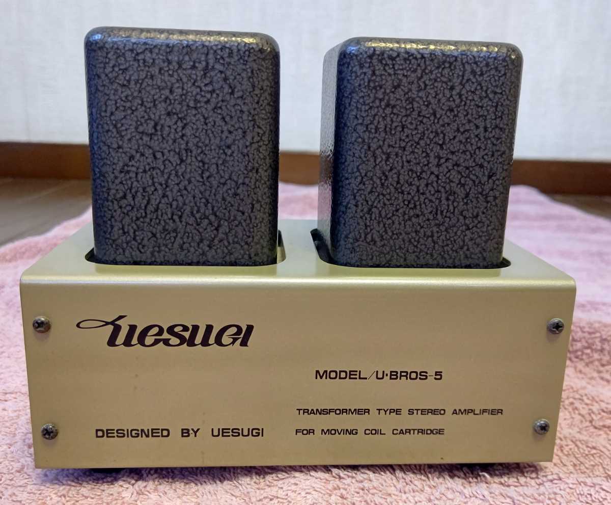 UESUGI 上杉研究所 ウエスギ UBROS-5 TYPE L MC昇圧トランス UESUGI 上杉研究所 ウエスギ UBROS-5 TYPE L MC昇圧トランス
