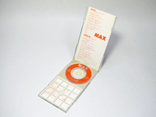 【プラケース入り・CD SINGLE】　MAX　セブンティーズ/サマータイム　Seventies　/ SUMMER TIME_画像2