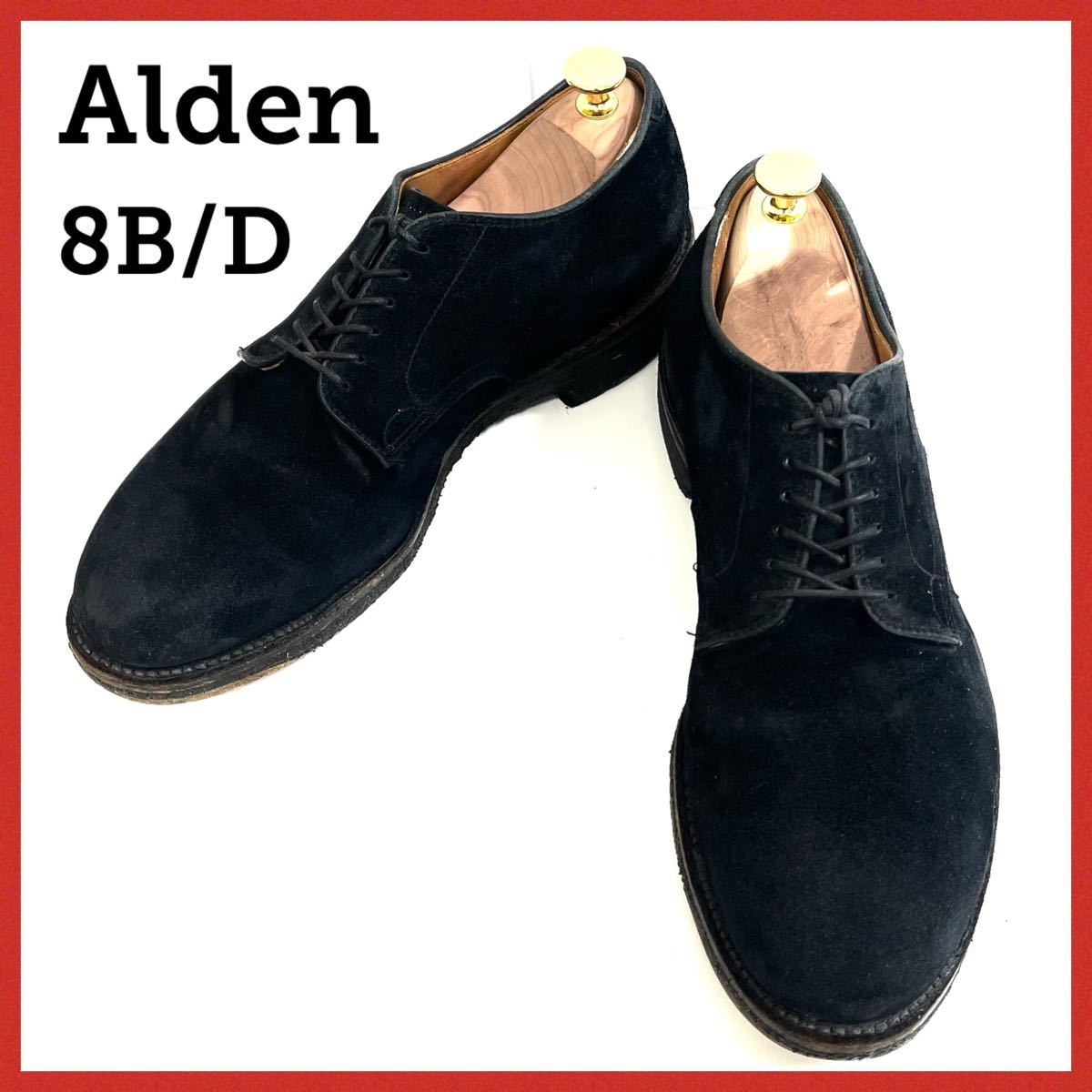 希少☆Alden オールデン プレーントゥ スエード オックスフォード