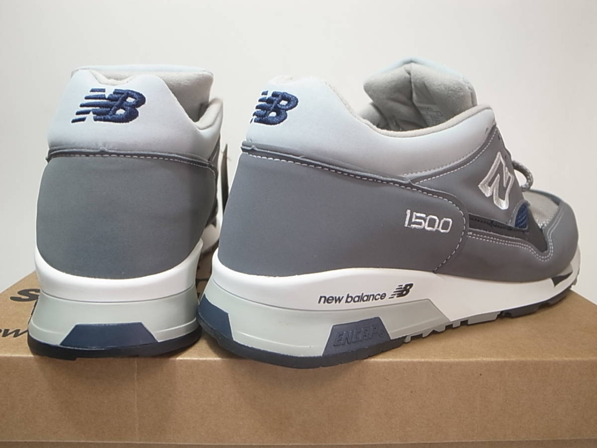 送料無料 即決】NEW BALANCE UK製 M1500UKG 28cm US10新品 GRAY グレー