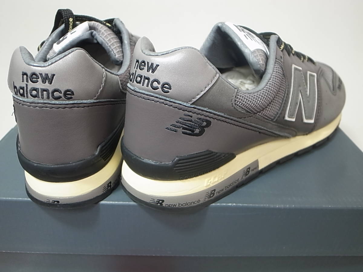 【送料無料 即決】N.HOOLYWOOD x NEW BALANCE CM996NHB 29cm US11新品 エヌハリウッド別注コラボ GRAY 日本996足限定ダークグレー灰色 GREY_画像3