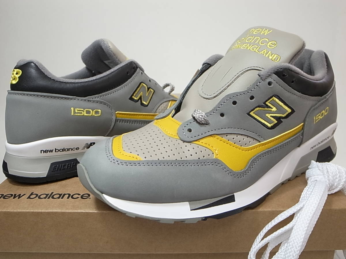 送料無料 即決】日本未発売 NEW BALANCE UK製 M1500GGY 25.5cm US7.5