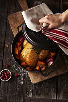 ブラック 22cm staub ストウブ ピコ ココット ラウンド ブラック 22cm