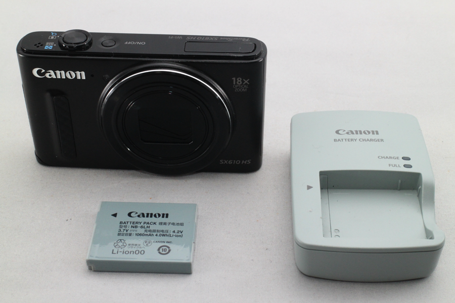 3559- キャノン Canon デジタルカメラ PowerShot SX610 HS ブラック