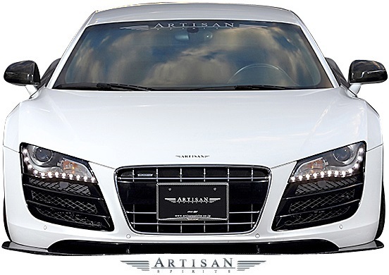 【M’s】AUDI R8 V8/V10 (2006y-) ARTISAN SPIRITS サイドディフューザー／／FRP アーティシャンスピリッツ アウディR8 エアロ ABA-42_※ 画像はカーボン製のサンプル。