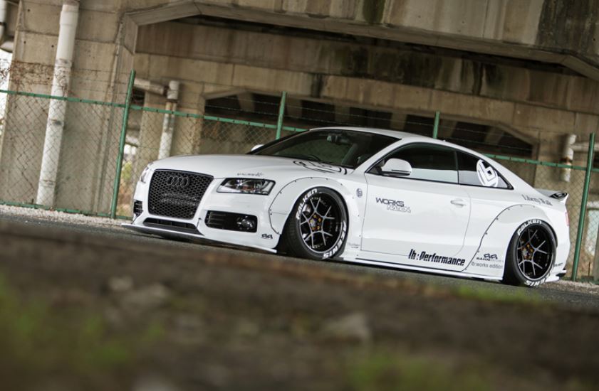 【M's】AUDI アウディ A5/S5 (2008y-) Liberty Walk LB-WORKS リアウイング／／FRP ダックテール ウイング リバティーウォーク エアロ_画像5