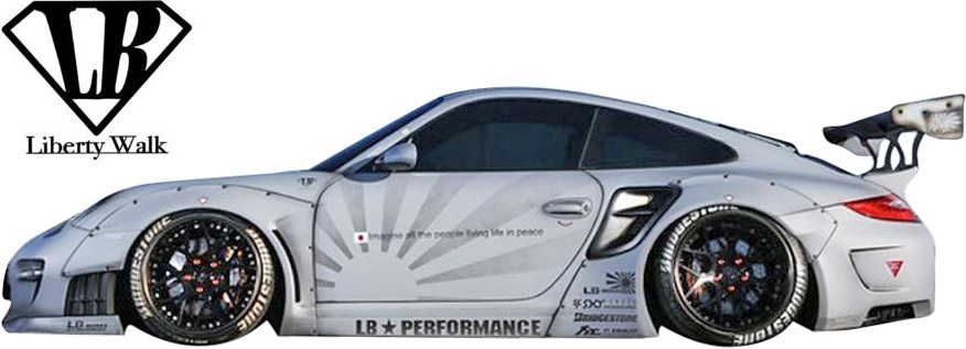 07-13 ポルシェ 997 フロントバンパーリップ 未塗装 消費税無し