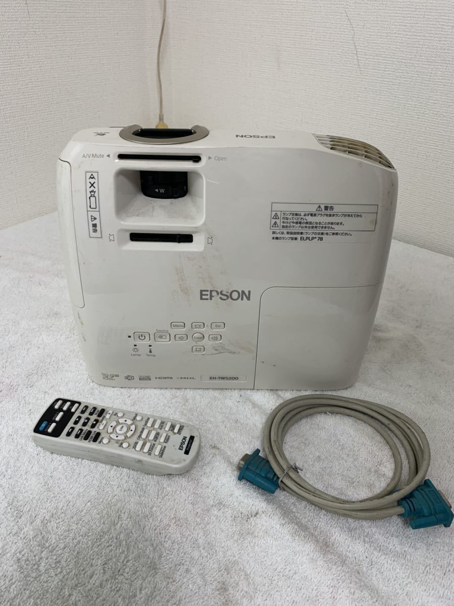 EPSON EH TW 液晶プロジェクター○現状品