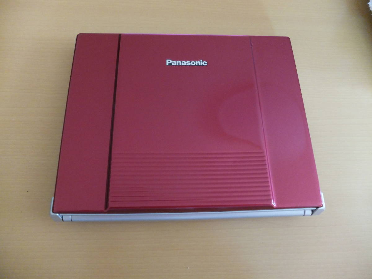 Panasonic Let's note CF-R4 JWNAXP /天板ワインレッド / メモリ1GB / HDD100GB / XP / オフィス2000 エクセル ワード アウトルック_画像1
