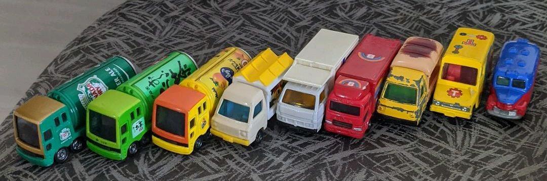 TOMICA/トミカ/トミカまとめ売り/配送車・イベントカー・トラック・バス他21台セット約20年前_画像5