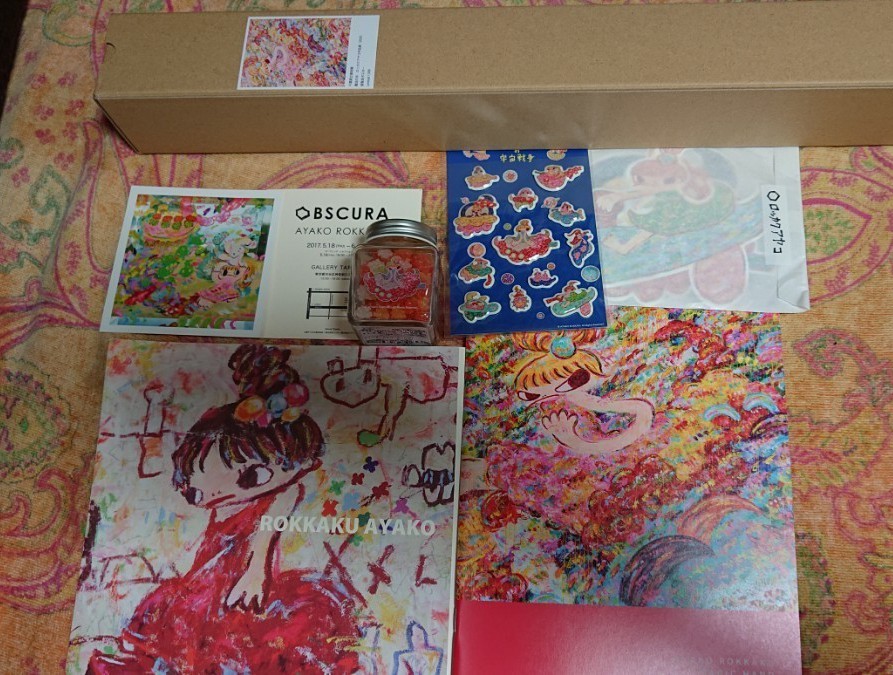□ロッカクアヤコ□1000部限定ポスター・小冊子、その他販売グッズや