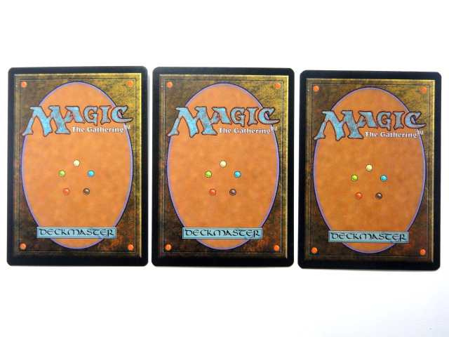 MTG　英語版　●　Fireball／火の玉　●　３枚セット　Magic The Gathering　美品　送料１００円_画像4