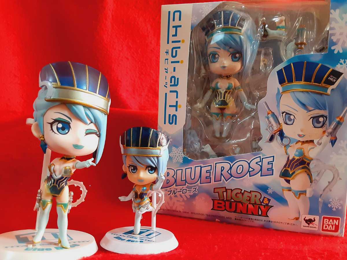  Tiger &ba knee Thai baniTIGER&BUNNY blue rose figure 3 kind summarize ... Cara chi Via -tsu