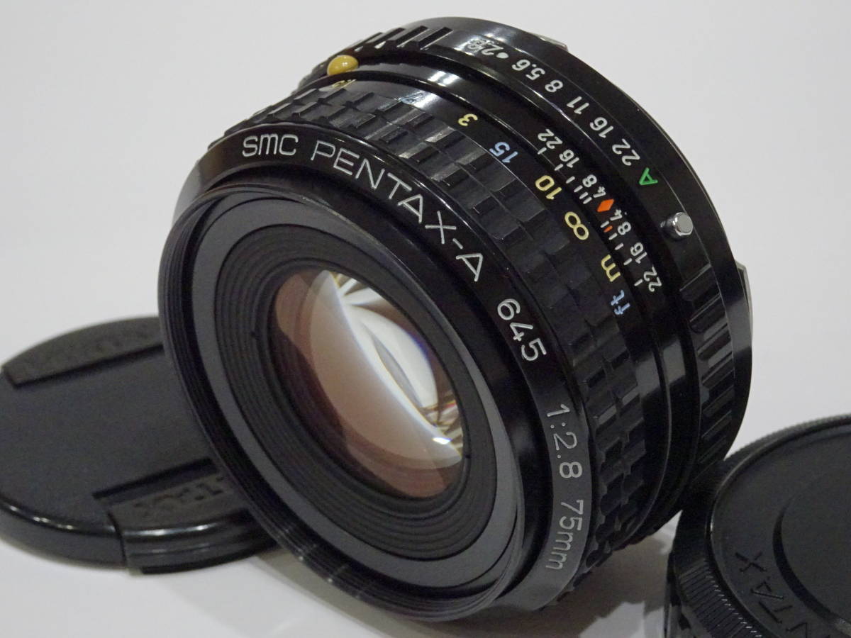 ペンタックス SMC PENTAX A645 75mm F2.8 美品