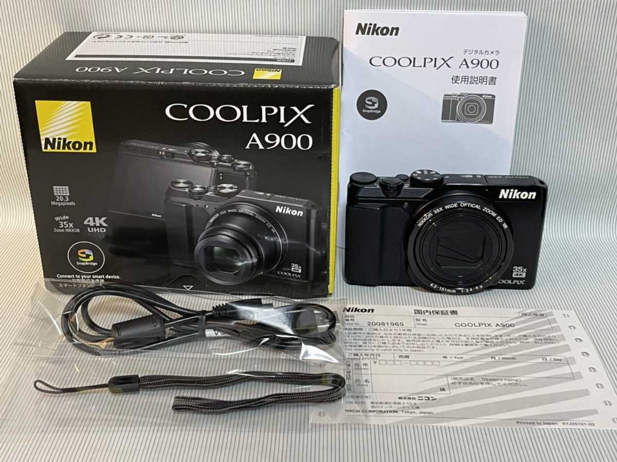Nikon COOLPIX A900 BK 商品细节| Yahoo! JAPAN Auction | One Map by