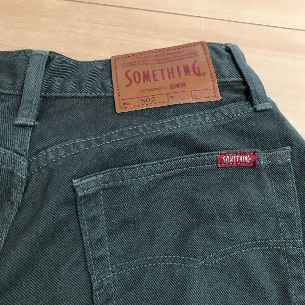 [ б/у ]SOMETHING EDWIN 503 брюки размер 29×32 Something 