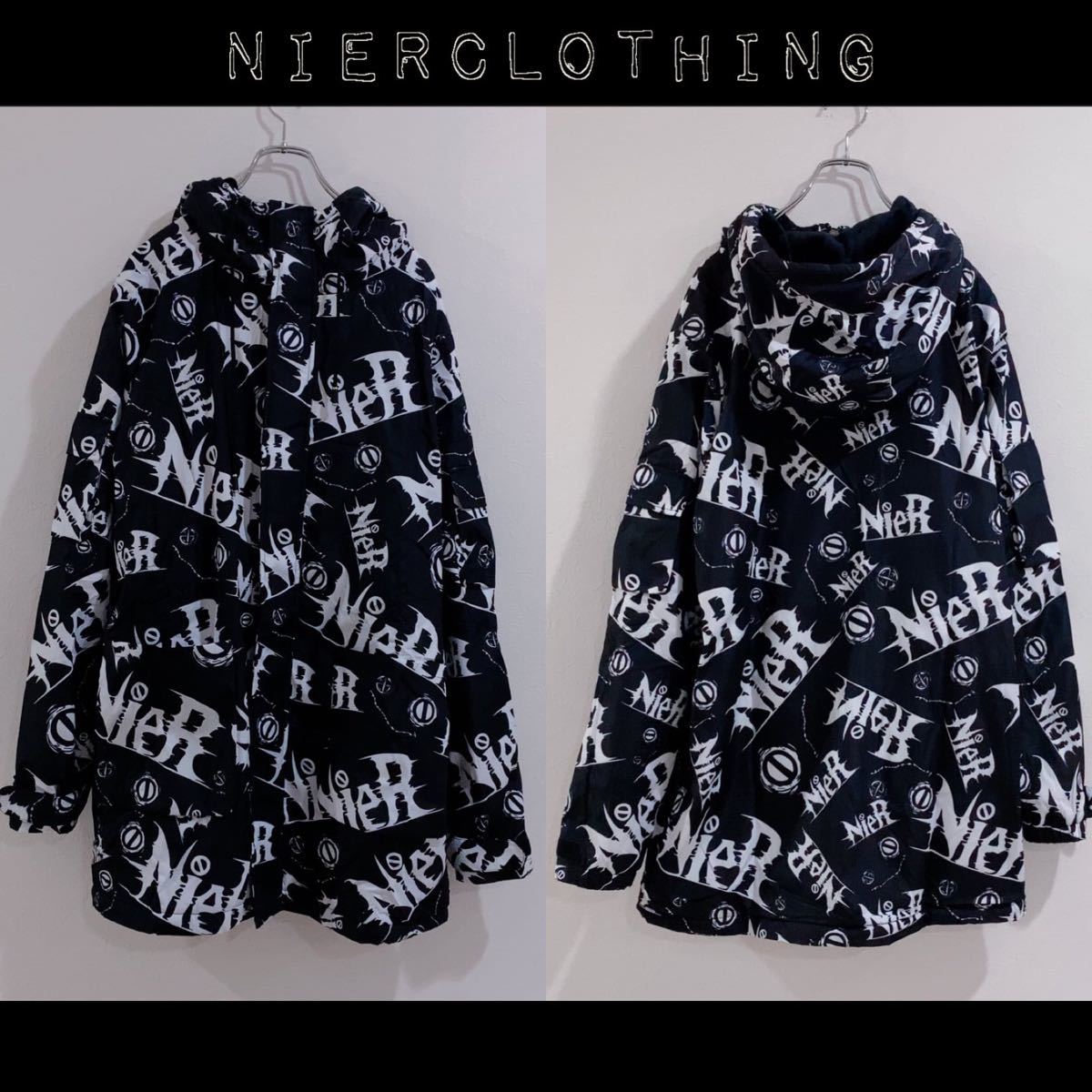 NieR ニーア《4POCKET内側ふわもこ》高品質超防寒総柄アウター NieR ニーア《4POCKET内側ふわもこ》高品質超防寒総柄アウター