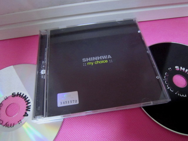 K-POP♪ SHINHWA 神話 シンファ／ベストアルバム「My Choice」韓国盤CD＋VCD／ディスク美品CDのみ再生確認済み！廃盤！希少品！_送料無料！CDのみ再生確認済み♪