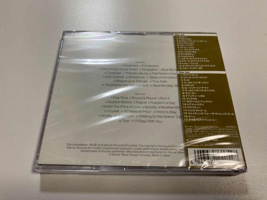  новый товар нераспечатанный записано в Японии CD2 листов комплект Singles New Order одиночный s новый * заказ ..* перевод имеется быстрое решение бесплатная доставка 