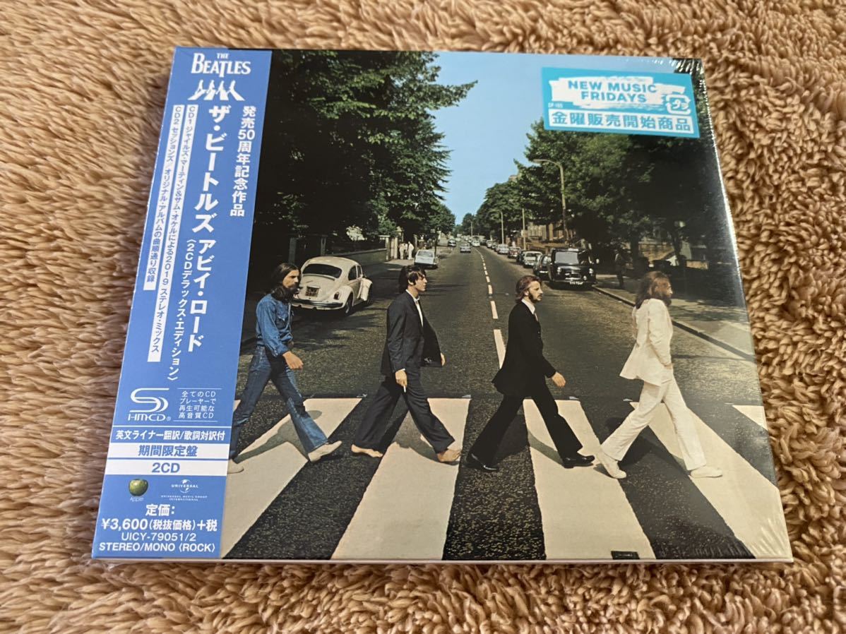 新品未開封　高音質SHMCD 50周年期間限定盤　CD2枚組　ザ・ビートルズ アビイ ロード THE BEATLES ABBEY ROAD 国内盤 即決　送料無料_画像1