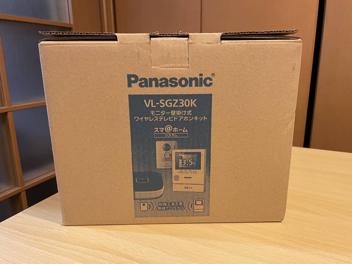パナソニック モニター壁掛け式ワイヤレステレビドアホン VL-SGZ30 www