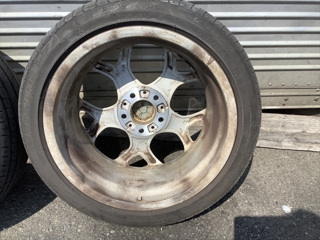 MIT 220420016 BMW original wheel tire 4 pcs set 225/45 R18 8J gome private person to shipping un- possible nearest. stop in business office company name chronicle necessary 