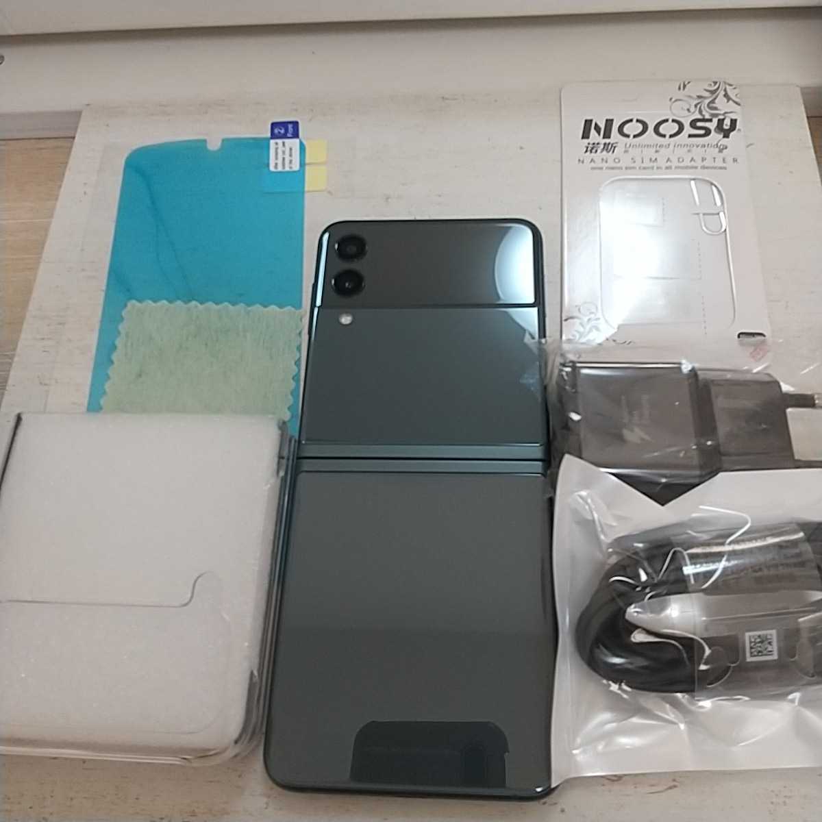 人気ショップが最安値挑戦!】 Galaxy Z 1 Flip3 グリーン 5G 3