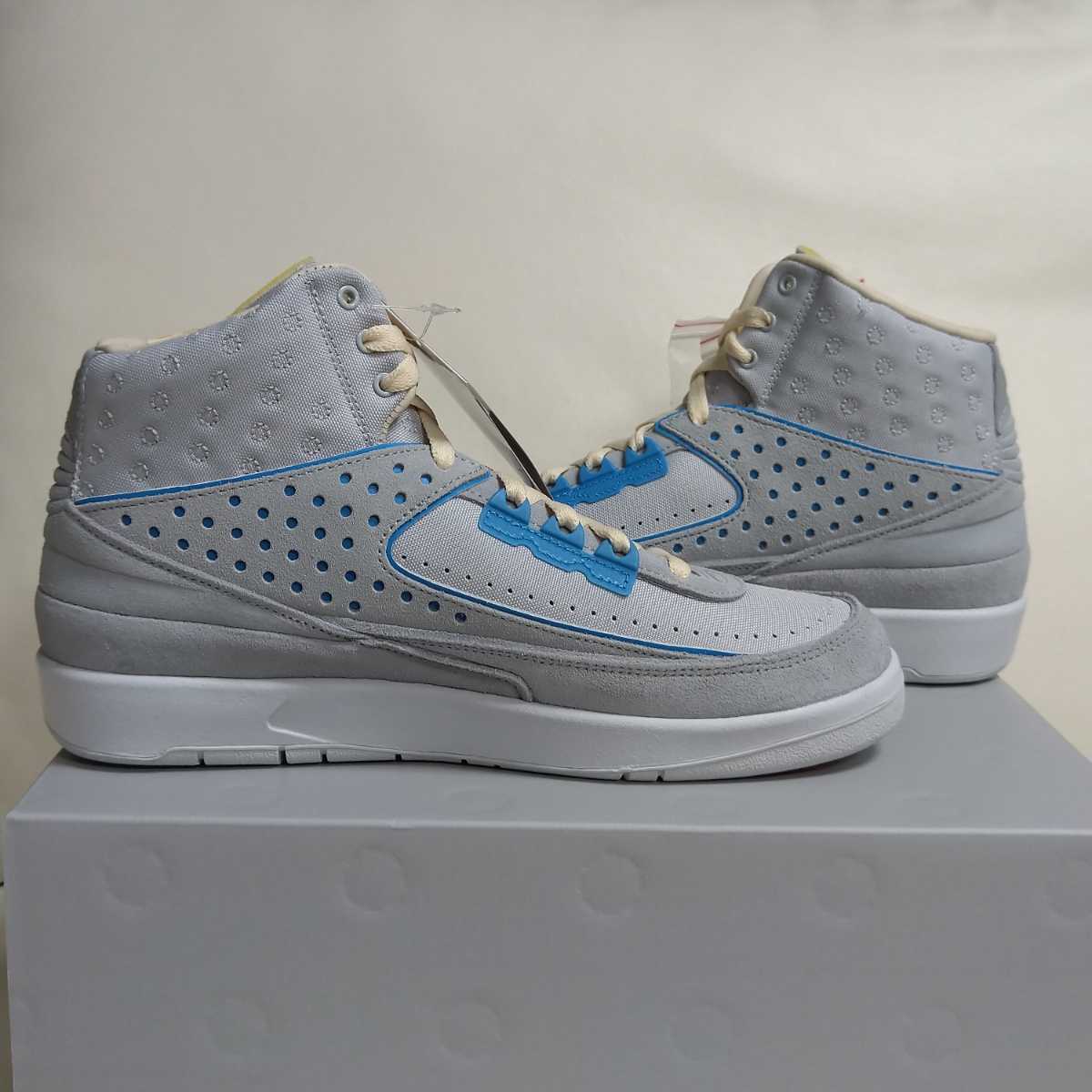 ■即決　新品 国内正規品 UNION × NIKE AIR JORDAN 2 RETRO SP GREY FOG ユニオン×エアジョーダン2 グレー フォグ AJ2_画像3