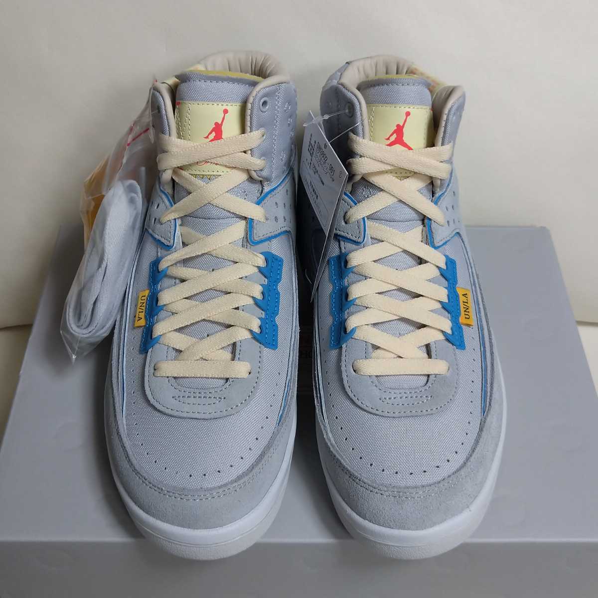 ■即決　新品 国内正規品 UNION × NIKE AIR JORDAN 2 RETRO SP GREY FOG ユニオン×エアジョーダン2 グレー フォグ AJ2