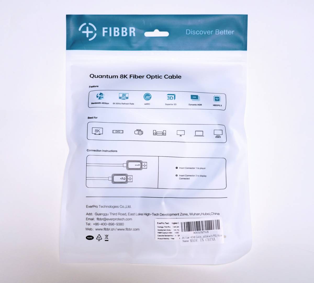 人気大得価♒ ヤフオク! 5m 48Gbps 8K 光... - FIBBR(フィバー) 特価爆買い