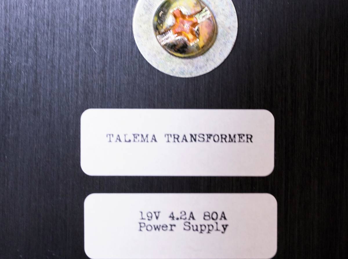 19V 4.2A 80W 超低ノイズリニア電源 アイルランドTalema社製 19V 4.2A 80W 超低ノイズリニア電源 アイルランドTalema社製