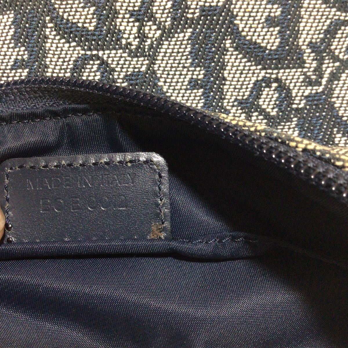 Christian Dior クリスチャン ディオール トロッター ロゴ ミニ ポーチ