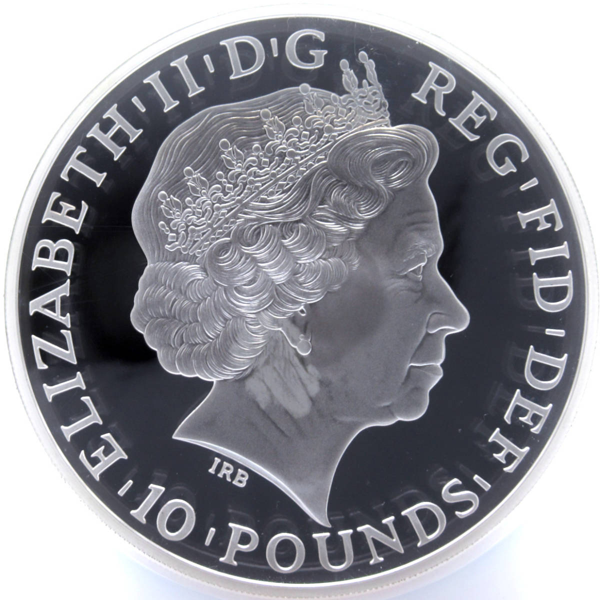 最高鑑定』2014年 イギリス 10ポンド銀貨 NGC PF70 ULTRA CAMEO