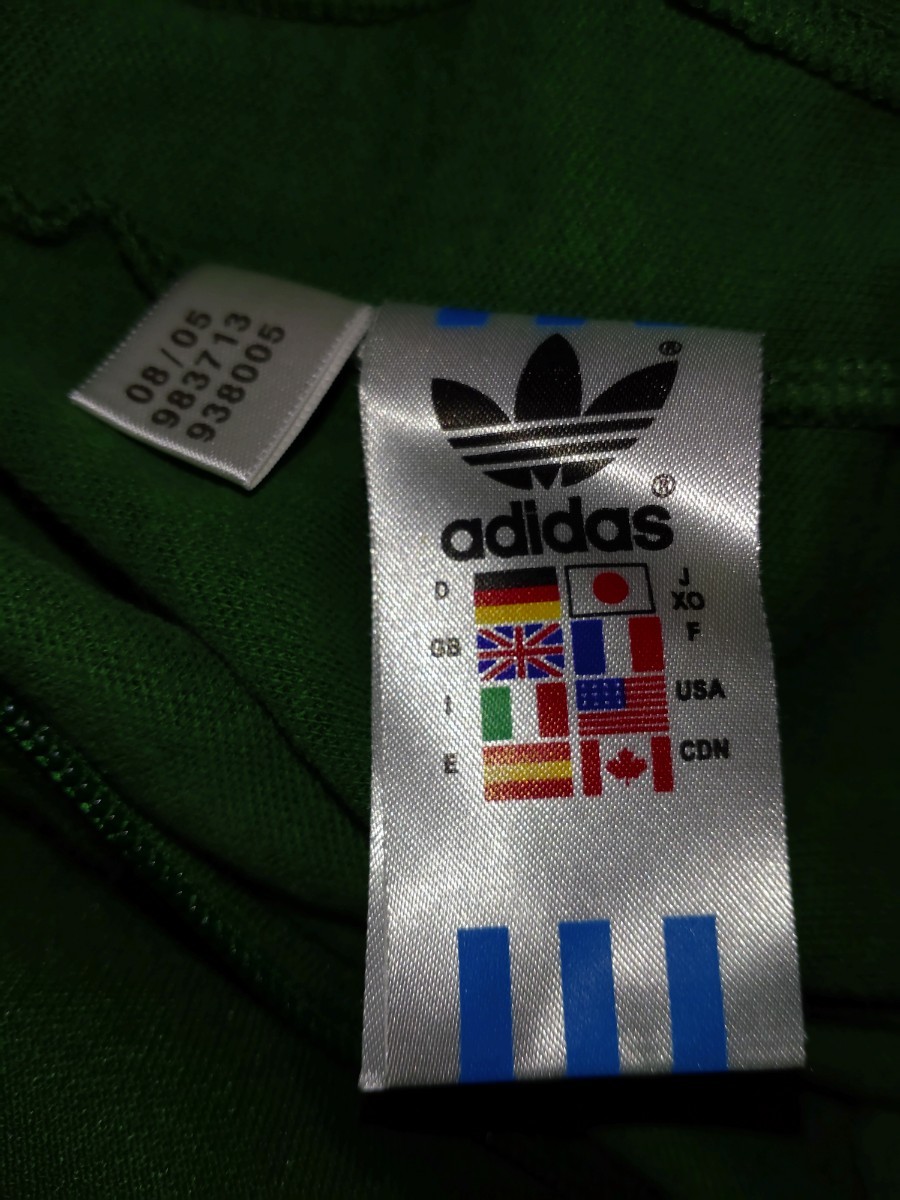 【used】人気!アディダス adidas トラックジャケット トレフォイルロゴ 三本ライン