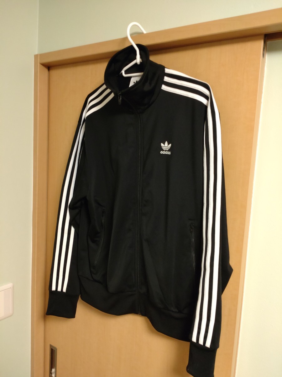 【used】人気!アディダス adidas トラックジャケット トレフォイルロゴ 三本ライン