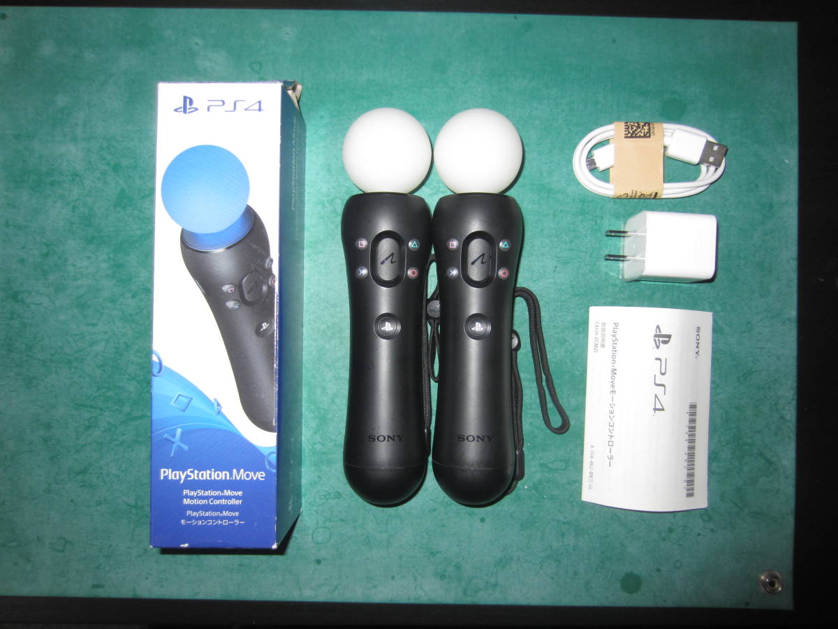 PlayStation Move モーションコントローラー CECH-ZCM2J 2個セット  おまけ(アクセサリ、周辺機器)｜売買されたオークション情報、yahooの商品情報をアーカイブ公開 - オークファン（aucfan.com）