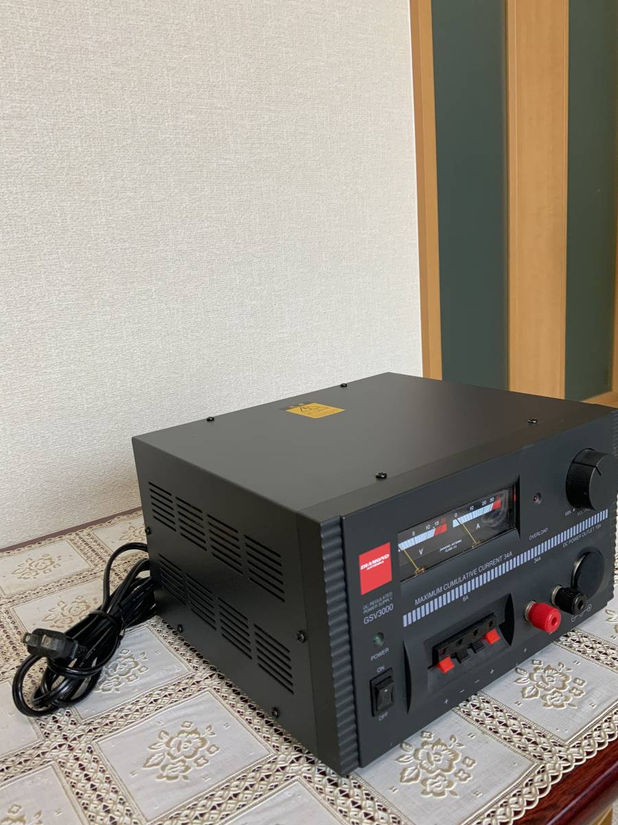 GSV3000 ダイヤモンド リニアシリーズ型直流安定化電源 30A連続 送料