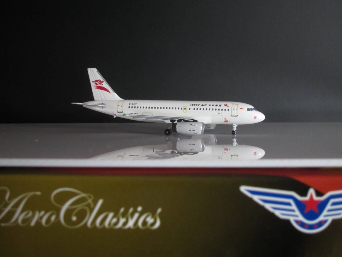 ◆西部航空 [B-6412] ＷＥＳＴ ＡＩＲ◆Aero Classics [1:400]◆Ａ３１９_画像1