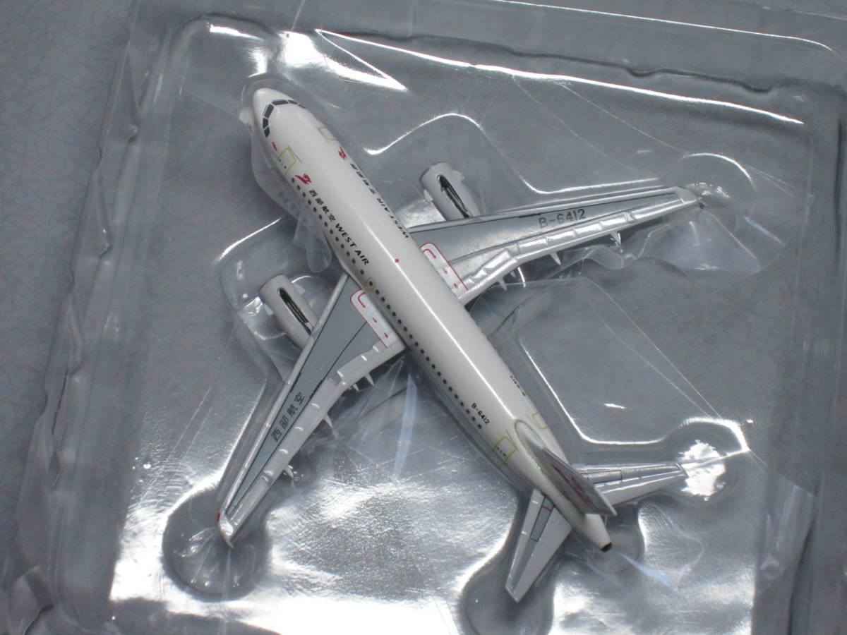 ◆西部航空 [B-6412] ＷＥＳＴ ＡＩＲ◆Aero Classics [1:400]◆Ａ３１９_翼に光沢が異なる部分があります。