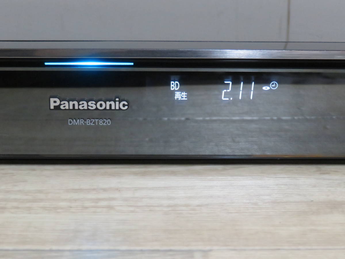 Panasonic パナソニック DIGA ブルーレイディスクレコーダー DMR-BZT820 ジャンク品 _画像4