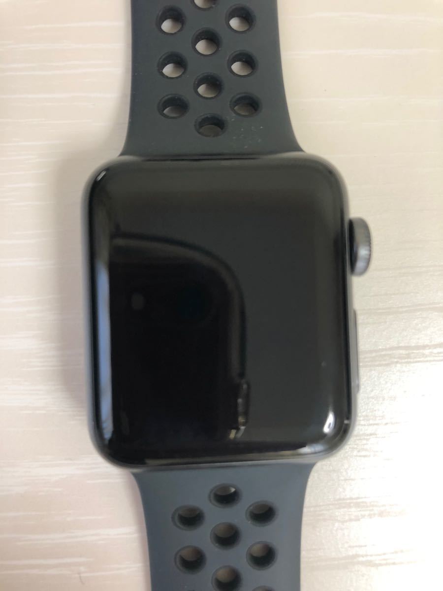 Apple Watch Series 3 NIKE GPSモデル ミリ 純正替えバンド付き