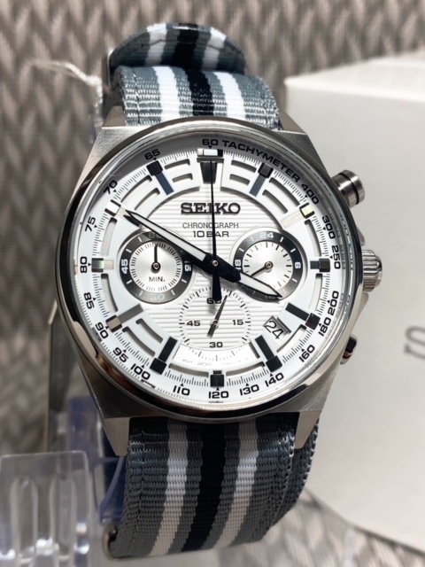 SEIKO セイコー 正規品 腕時計 クロノグラフ カレンダー アナログ 