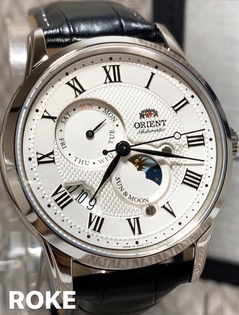 新品 ORIENT(オリエント) 正規品 腕時計 日本製 自動巻き サンアンド