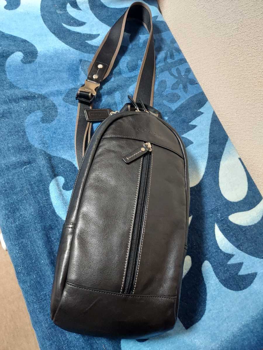 売り切り価格で！コーチ COACH F70811 ボディバッグ 美品 www