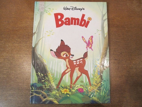 2001MK●洋書絵本「Bambi バンビ」Walt Disney/MOUSE WORKS/1990●ウォルト・ディズニー/ディズニークラシックシリーズ/言語:英語_画像1