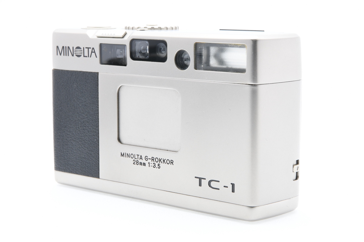 MINOLTA TC-1 / G-ROKKOR 28mm F3.5 AFコンパクトカメラ フィルム