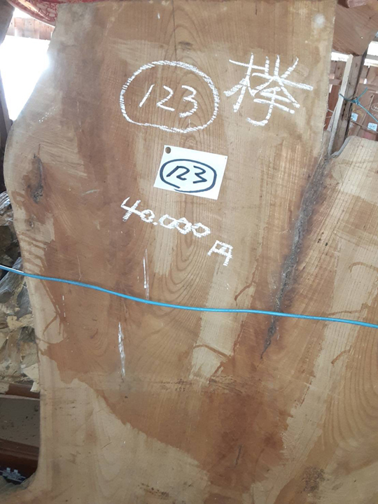 K123[ super Medama super-discount large liquidation ]. tree valuable zelkova zelkova keyaki change tree dry material purity board one sheets board tabletop 