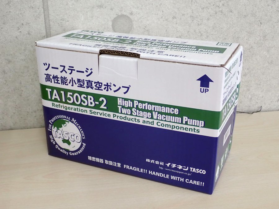 新品 イチネンTASCO ウルトラミニツーステージ真空ポンプ(逆止弁付